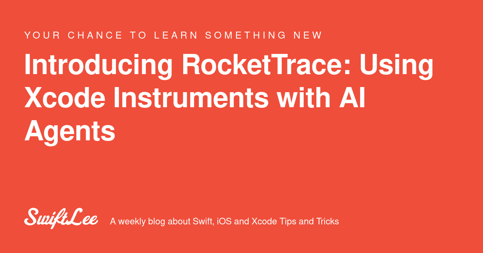 Introducing RocketTrace: Using Xcode Instruments with AI Agents